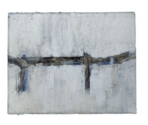 Otterloo - Acryl, tape en kool op doek 2009