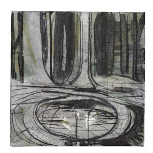 Kilmurry - Acryl en kool op doek 2010