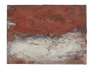 Winnemucca - Acryl en kool op doek 2010. Prive-collectie, Nijmegen