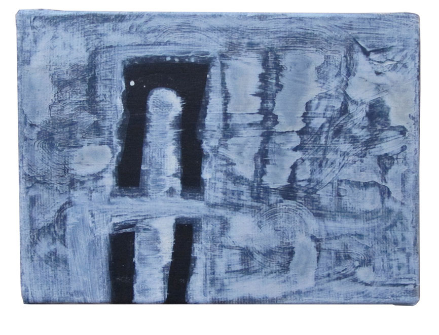 Bogen - Acryl op doek 2009